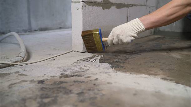 SJ Waterproofing Pros Interior Drainage System coverage map for Conesville, OH and surrounding area